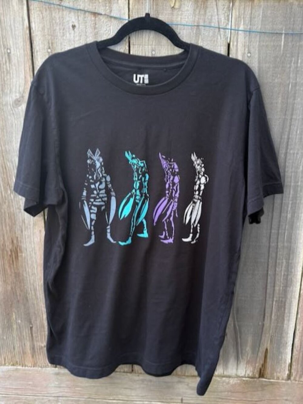 Uniqlo UT x Ultraman Alien Baltan Graphic Tee Black - Men’s Size Large
